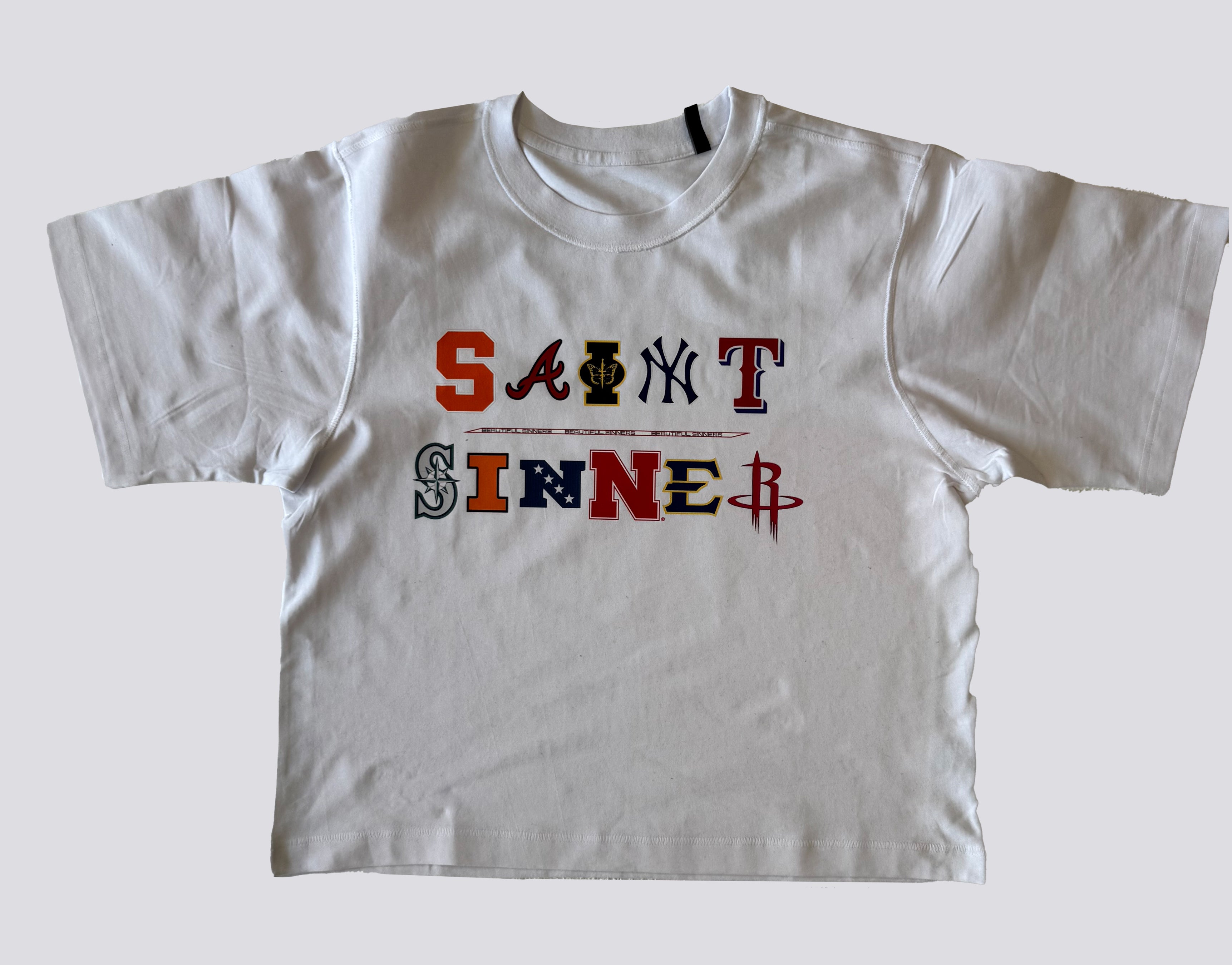 “Saint over Sinner” Tee white