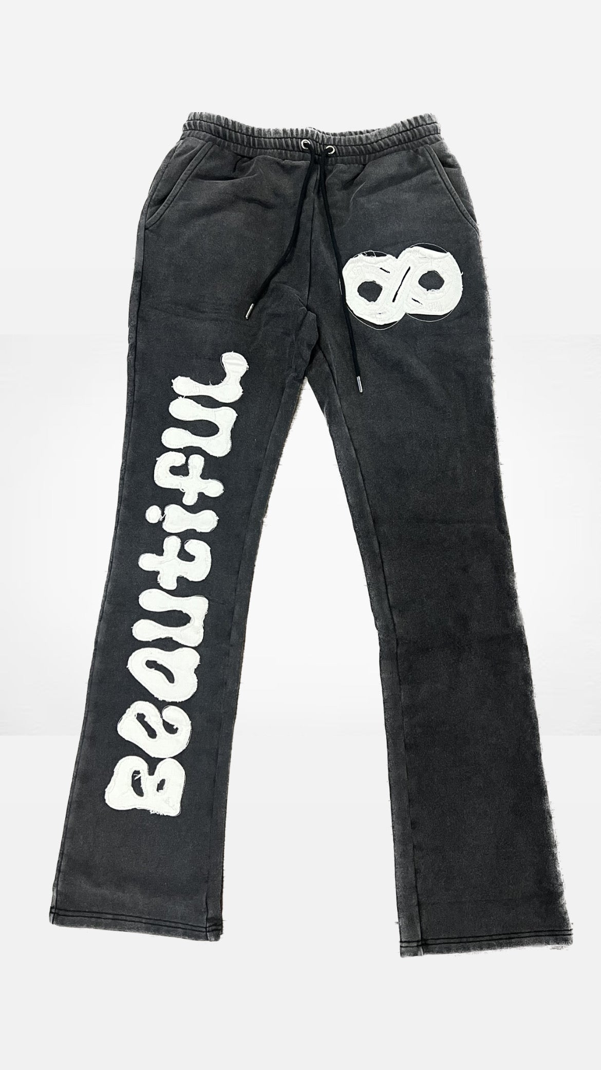 “Infinity Link” Sweatpants Black